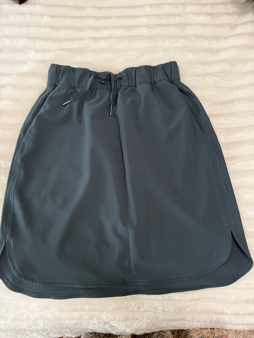 Lululemon Drawstring Waist Athletic Skirt - Slate Blue/Gray